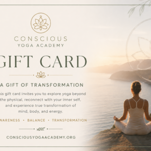 Gift Card: Conscious Yoga Academy