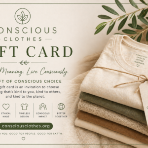 Gift Card: Conscious Clothes